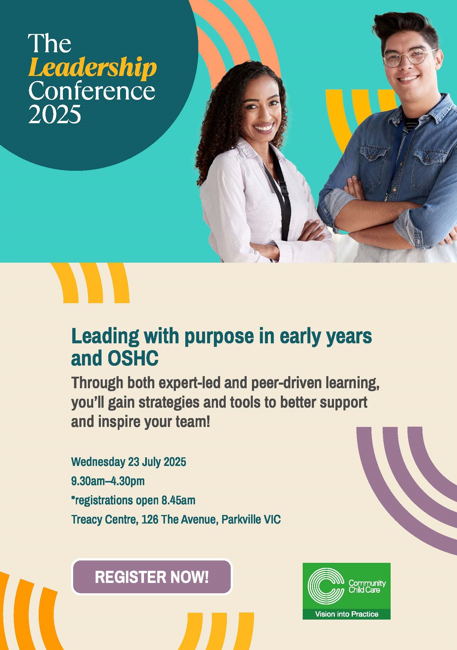 Leadership conference program cover